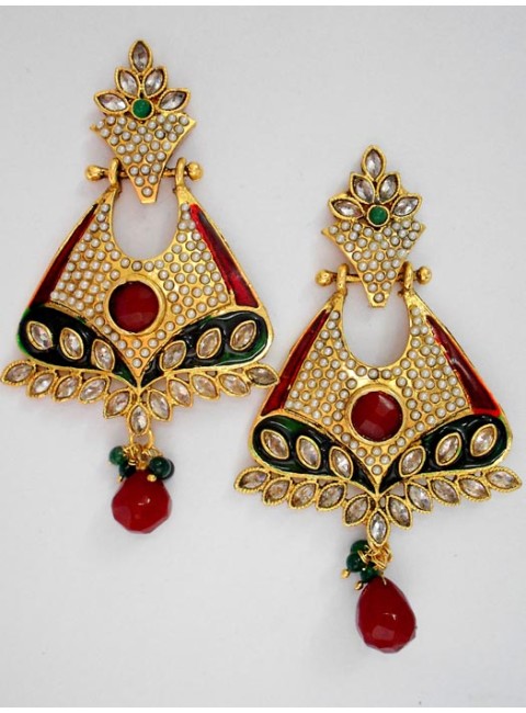 Polki Earrings